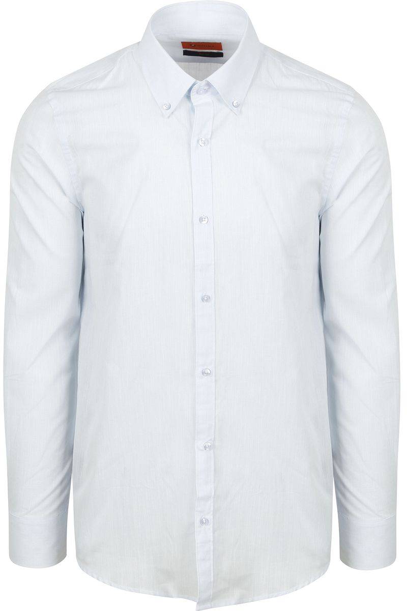Suitable Hemd Cotton Slub Hellblau - Größe XXL von Suitable