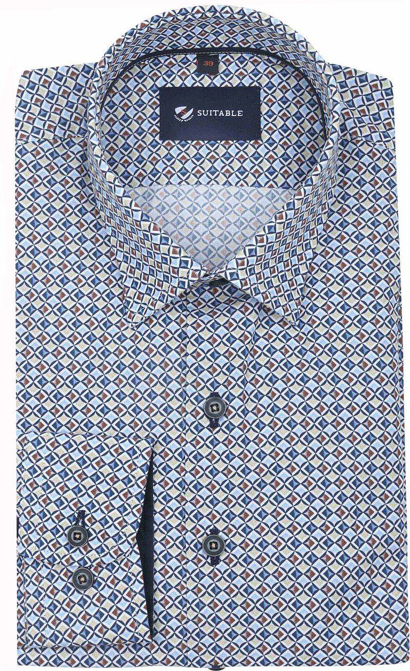 Suitable Hemd Glühbirnen Brown Sand - Größe 39 von Suitable