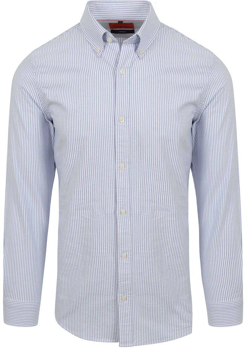 Suitable Hemd Oxford Streifen Hellblau - Größe XXL von Suitable