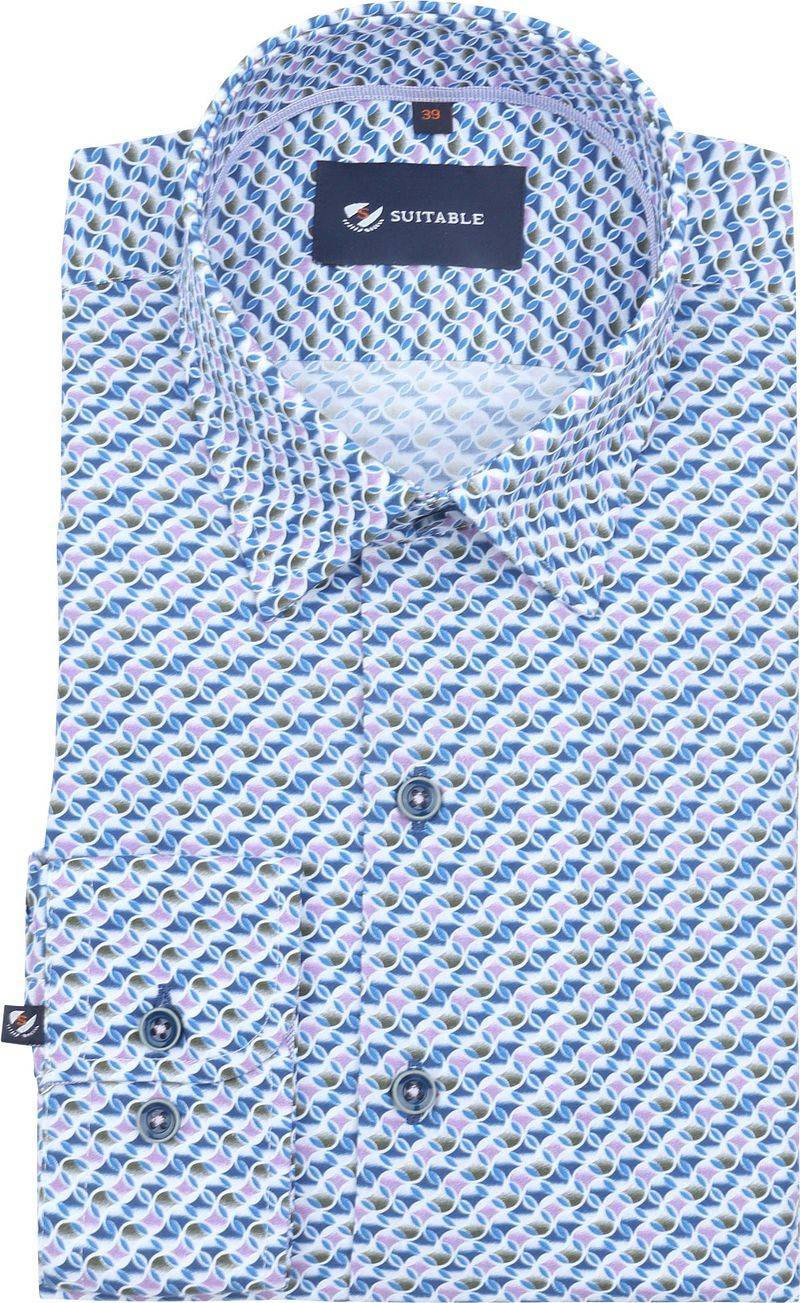 Suitable Hemd Royal Opt Multicolour - Größe 38 von Suitable