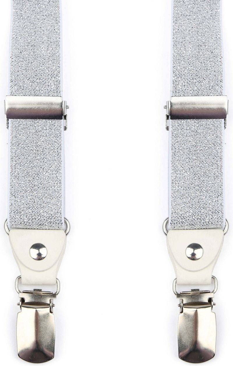 Suitable Hosenträger Silber - von Suitable