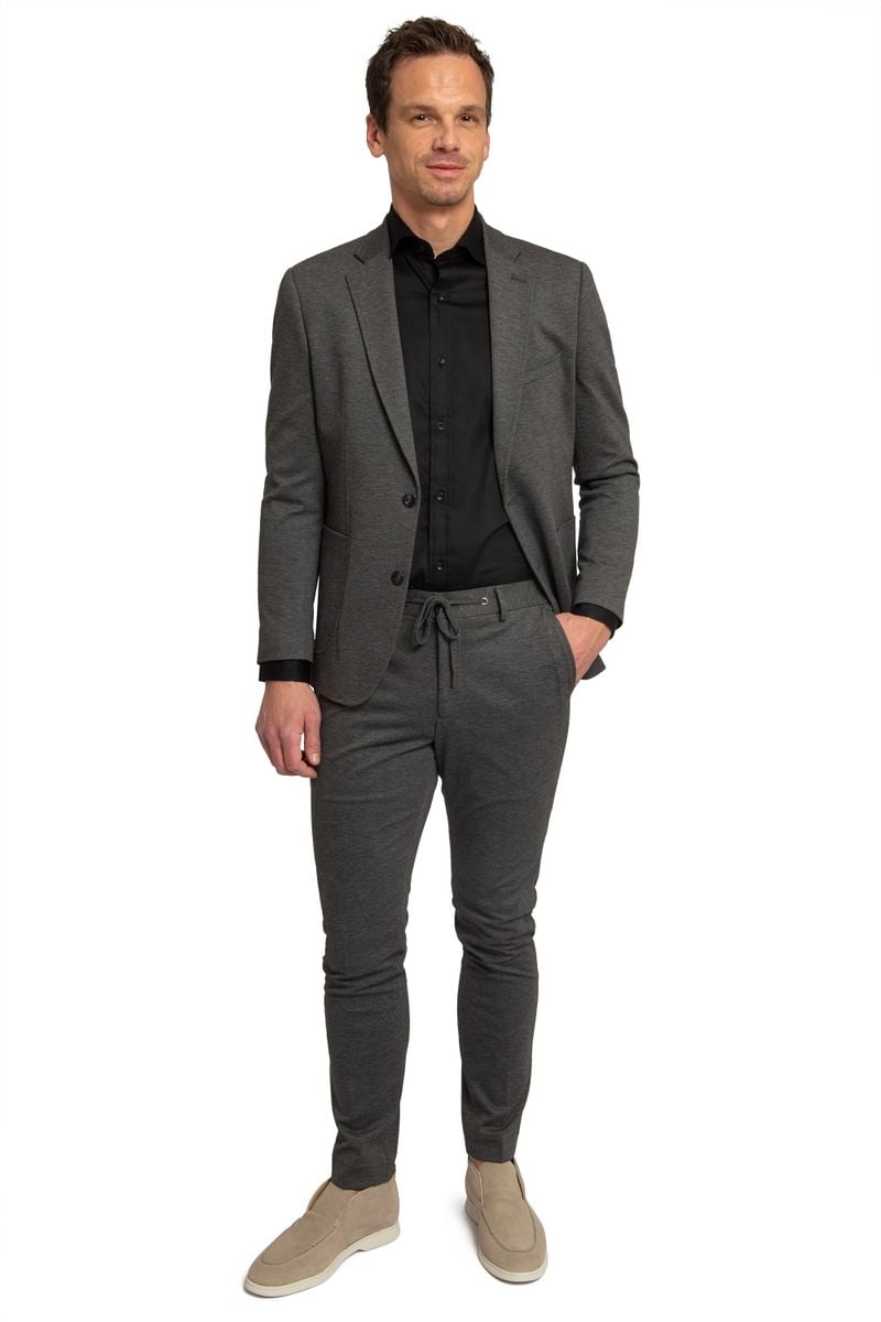 Suitable Jersey Suit Anthrazit - Größe 44 von Suitable