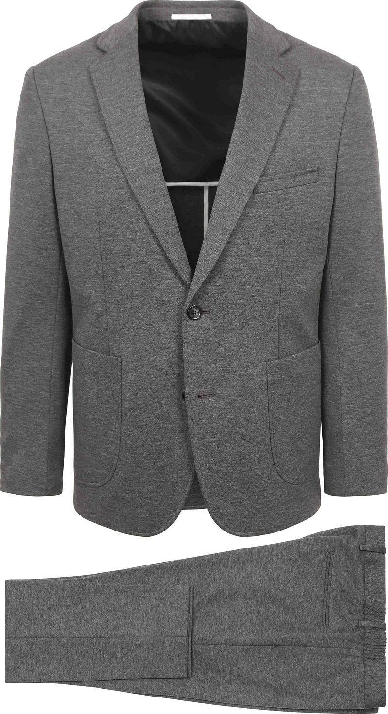 Suitable Jersey Suit Anthrazit - Größe 48 von Suitable