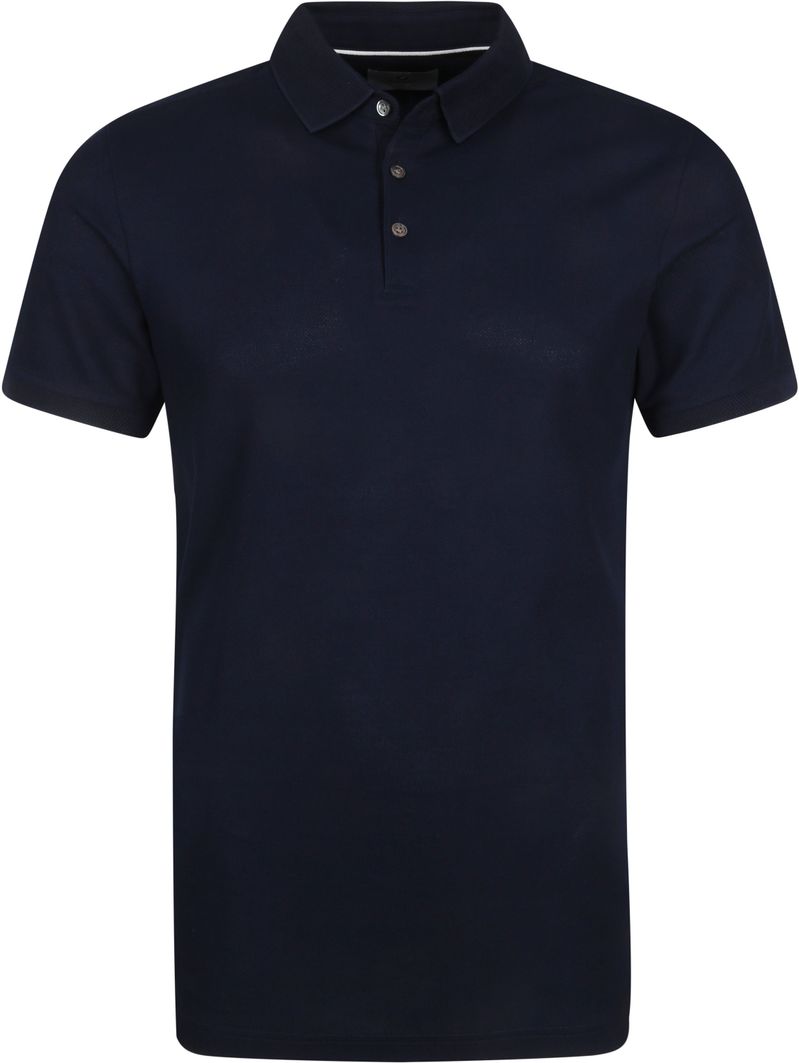 Suitable Jon Polo Shirt Dunkelblau - Größe XL von Suitable