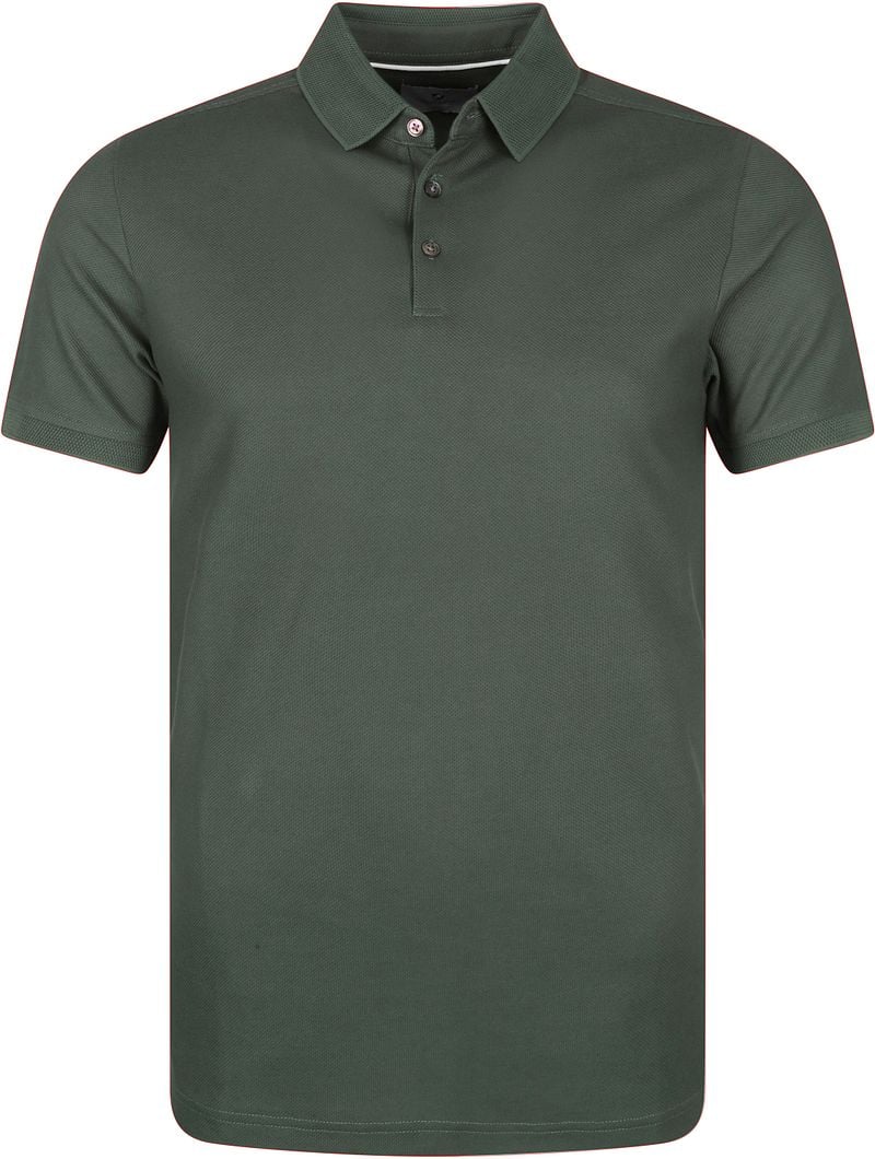 Suitable Jon Polo Shirt Dunkelgrün - Größe XL von Suitable