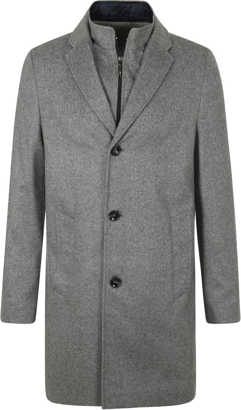 Suitable K150 Mantel Woolmix Grau - Größe 52 von Suitable