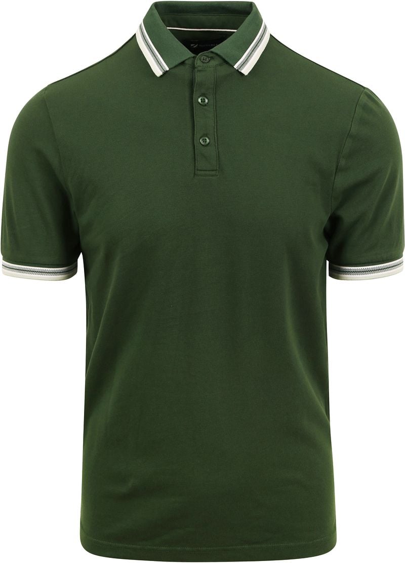 Suitable Kick Poloshirt Dunkelgrün - Größe XL von Suitable