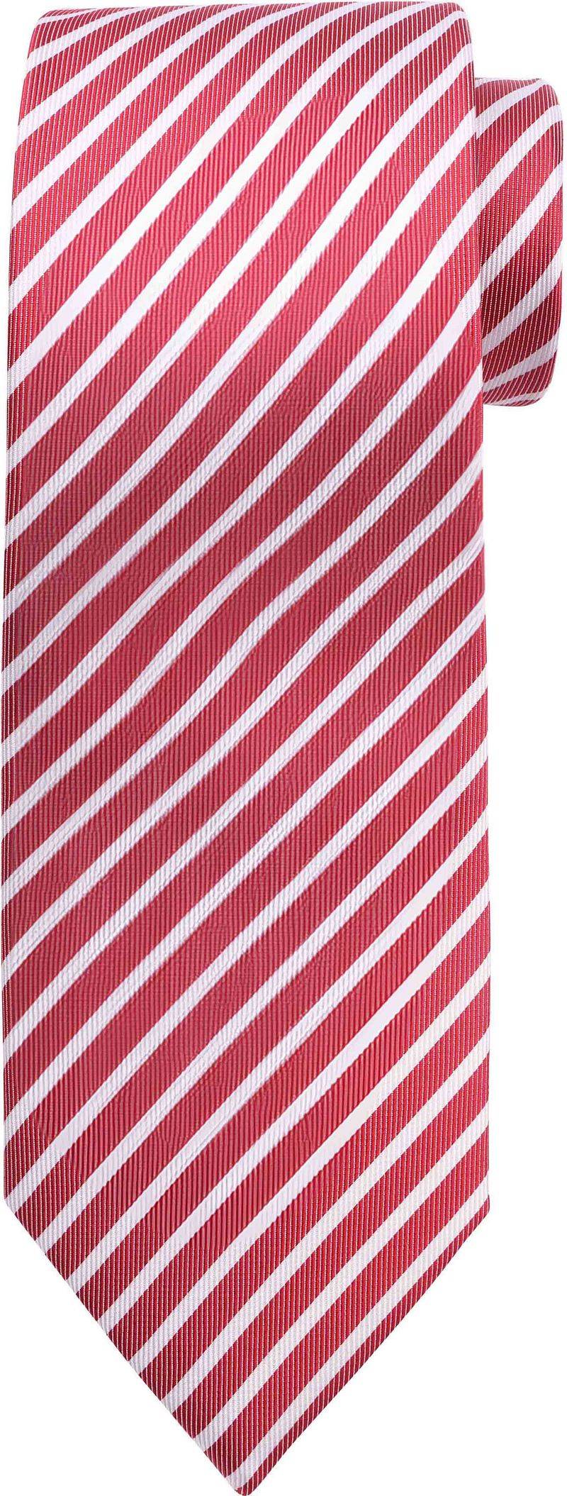 Suitable Krawatte Streif Rot - von Suitable