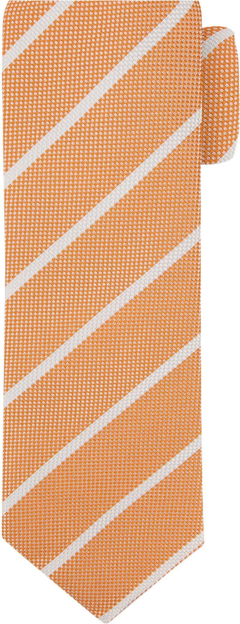 Suitable Krawatte Streifen Orange - von Suitable