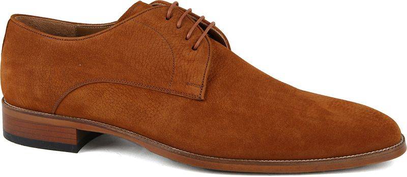 Suitable Leder Herrenschuhe Cognac 740 - Größe 45 von Suitable