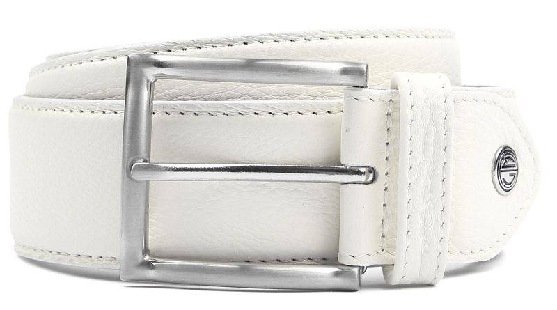 Suitable Ledergürtel 070 Weiß - Größe 105 von Suitable