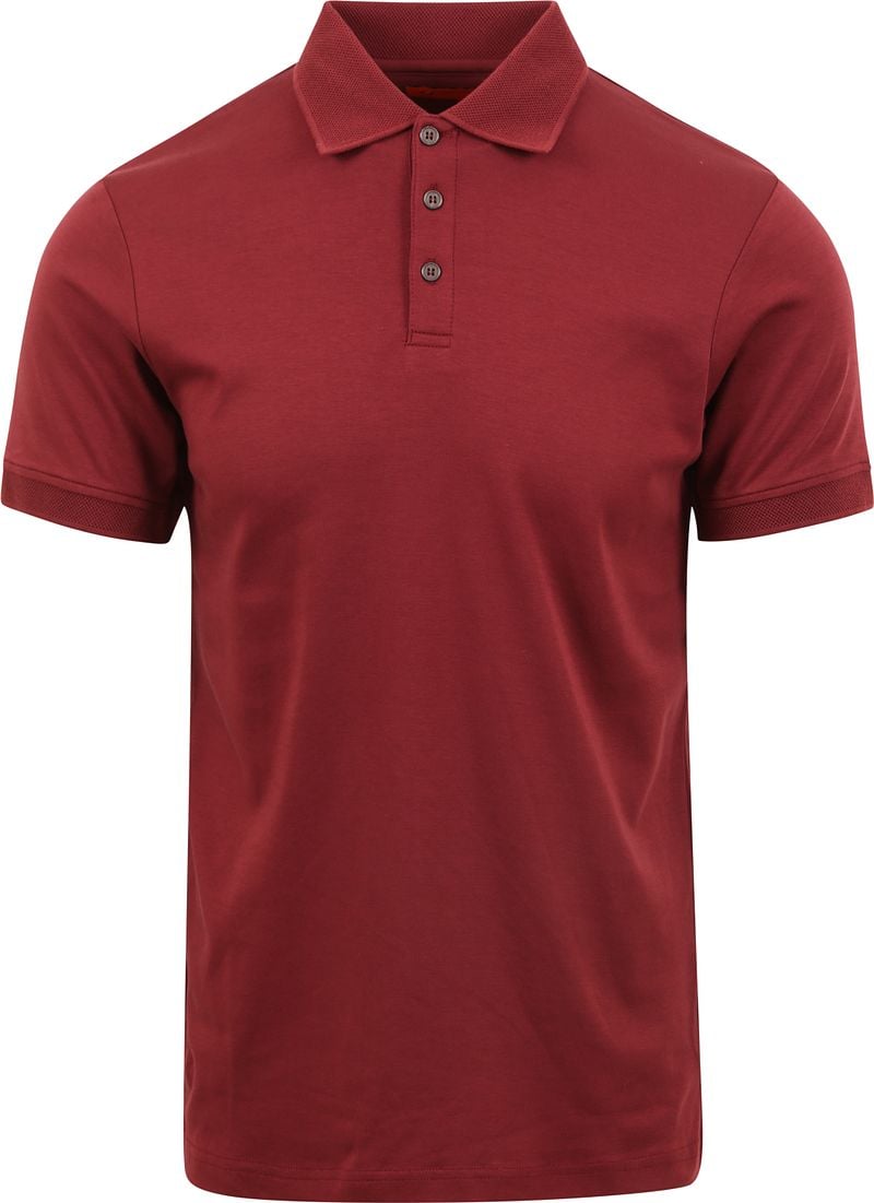 Suitable Liquid Poloshirt Bordeaux - Größe XL von Suitable