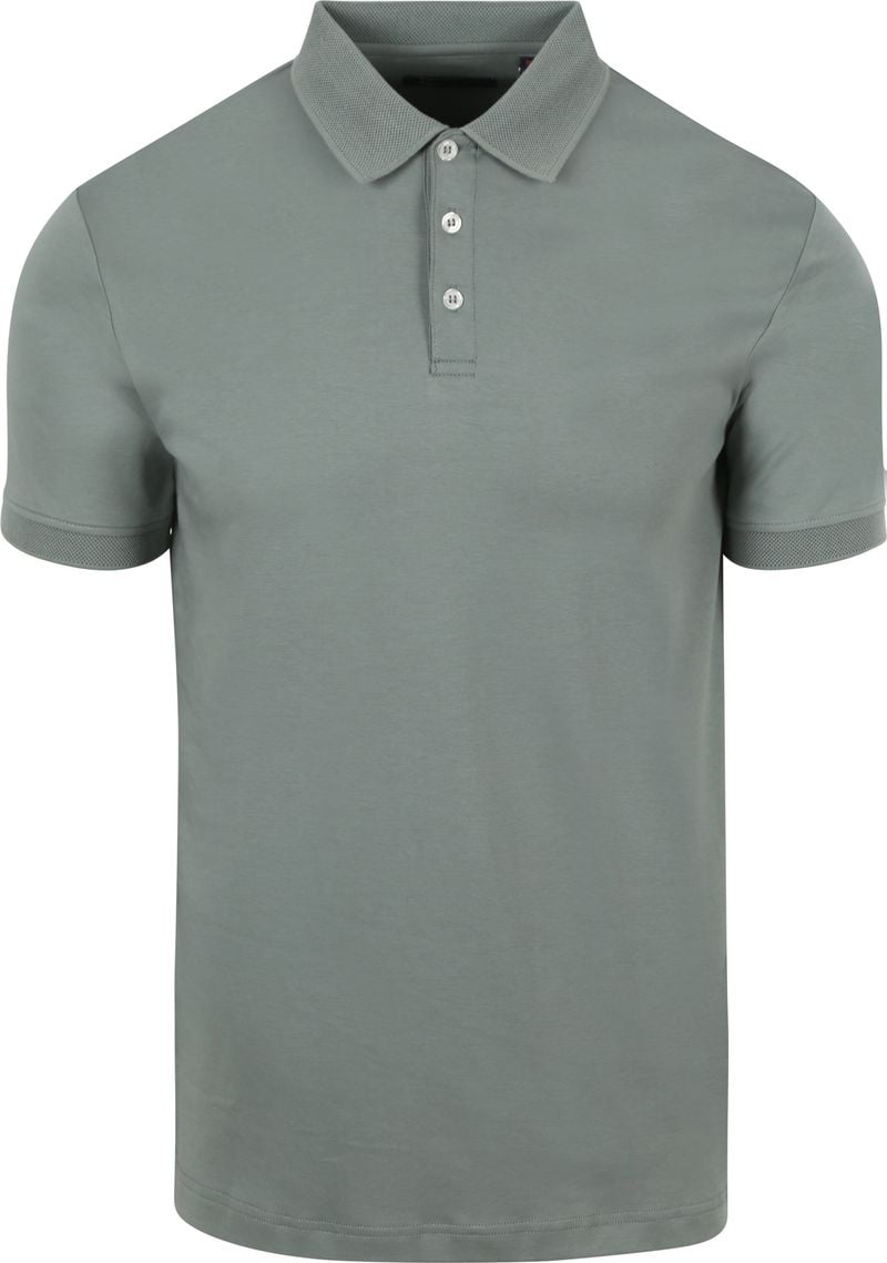 Suitable Liquid Poloshirt Grün - Größe 3XL von Suitable