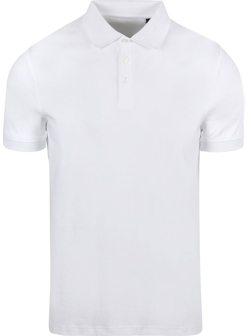 Suitable Liquid Poloshirt Weiß - Größe 3XL von Suitable