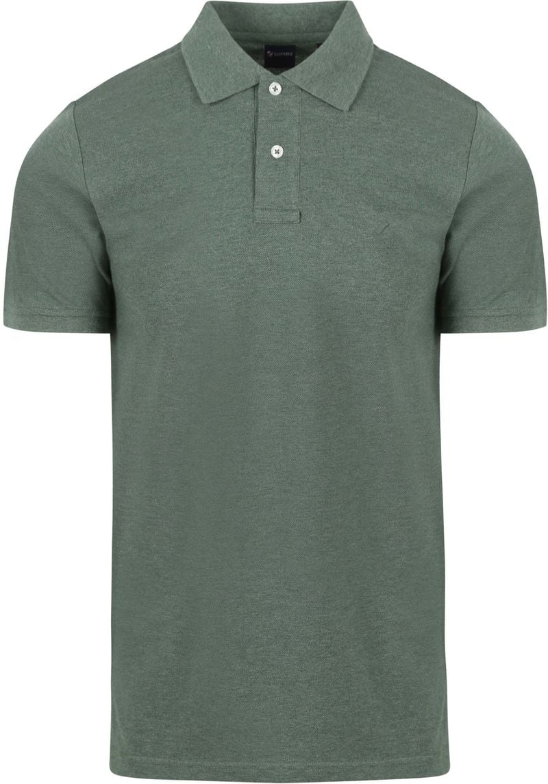Suitable Mang Poloshirt Grün - Größe L von Suitable