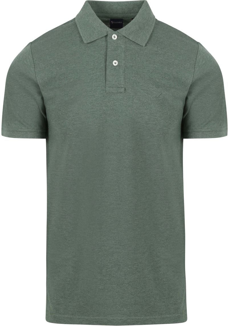 Suitable Mang Poloshirt Grün - Größe XXL von Suitable