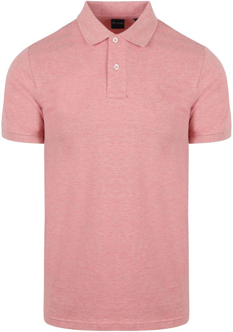 Suitable Mang Poloshirt Rosa - Größe 3XL von Suitable