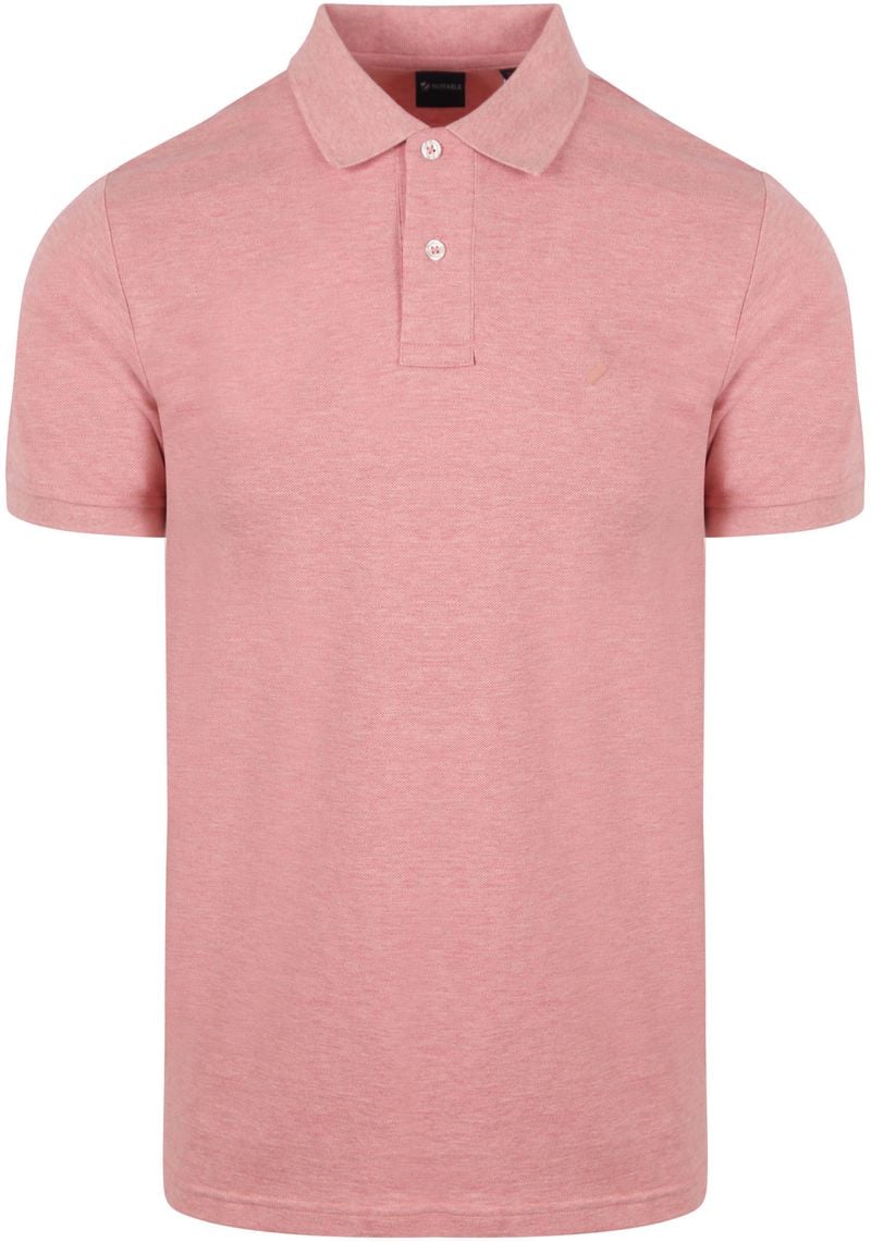 Suitable Mang Poloshirt Rosa - Größe M von Suitable