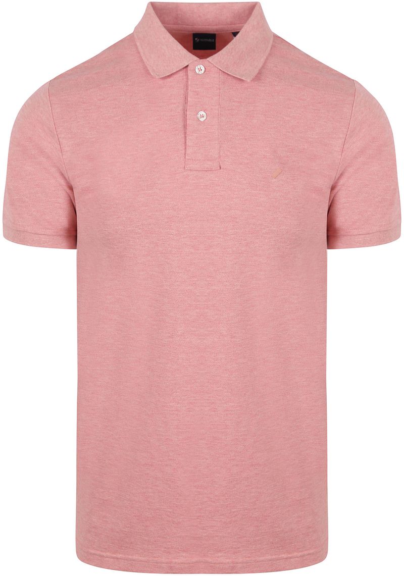 Suitable Mang Poloshirt Rosa - Größe XXL von Suitable