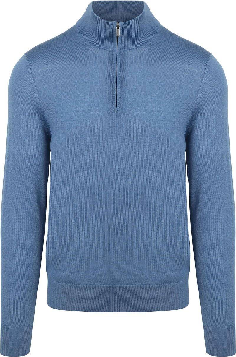 Suitable Merino Half Zip Pullover Ink Blau - Größe XL von Suitable