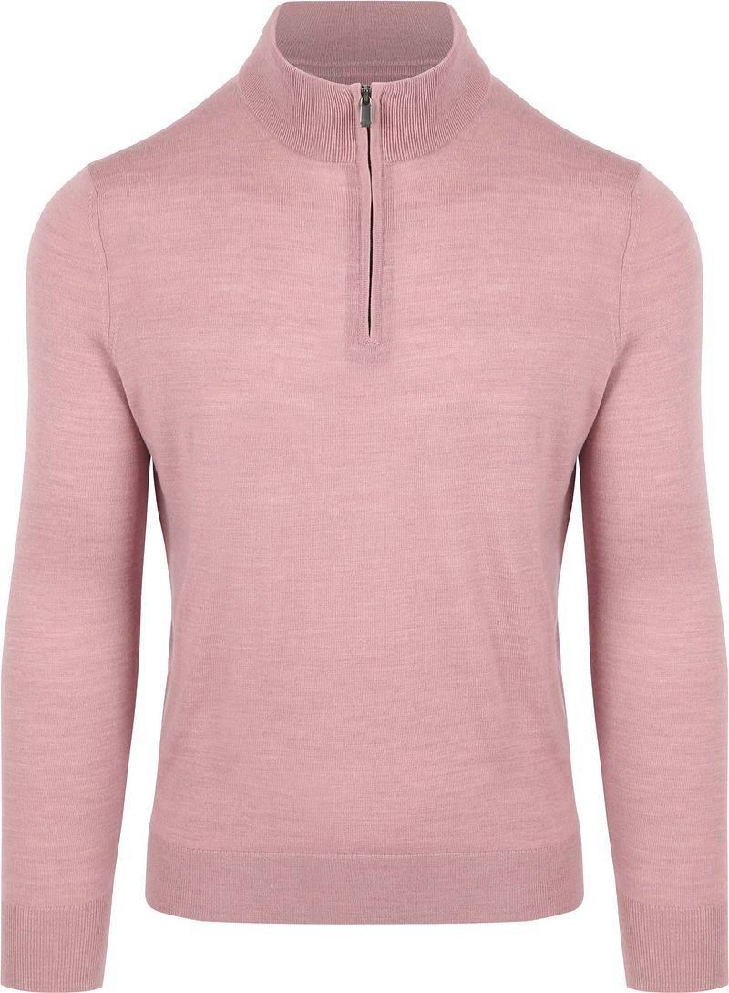 Suitable Merino Half Zip Pullover Rosa - Größe XL Suitable Merino Half Zip Pullover Rosa - Größe XL von Suitable