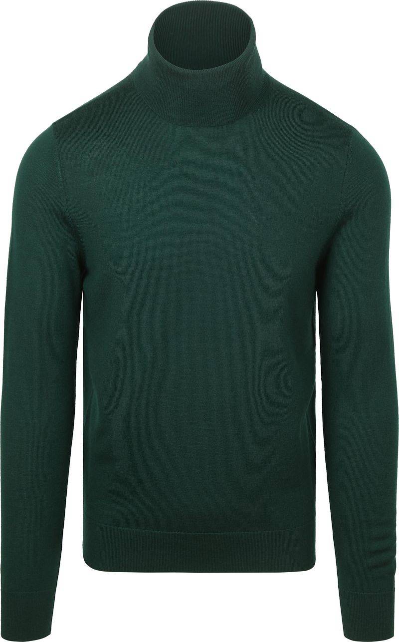 Suitable Merino Rollkragen Dunkelgrün - Größe XL von Suitable