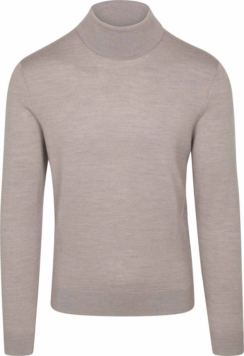 Suitable Merino Rollkragen Greige - Größe XXL von Suitable