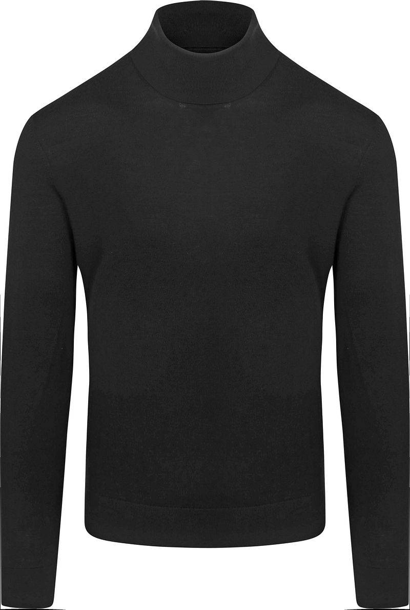 Suitable Merino Rollkragen Schwarz - Größe L von Suitable
