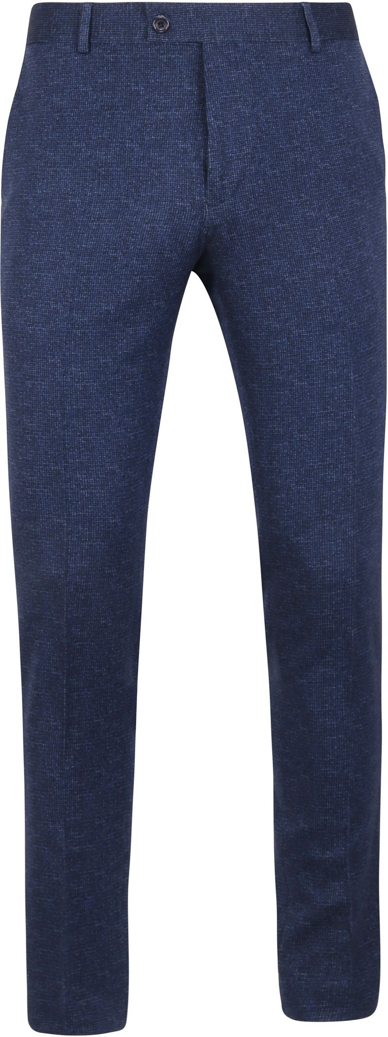 Suitable Pantalon Jersey Melange Navy - Größe 56 von Suitable