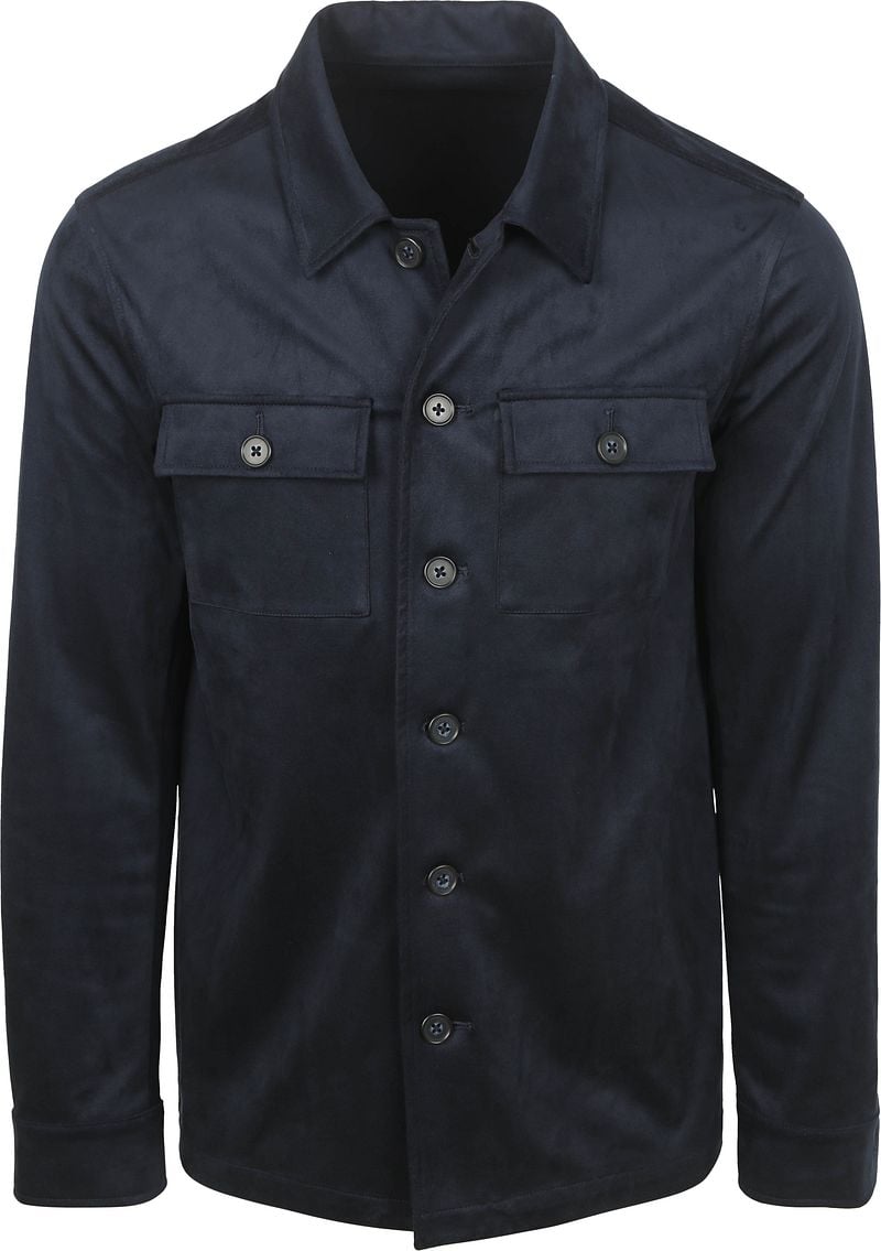 Suitable Pasetta Hemdjacke Navy - Größe L von Suitable