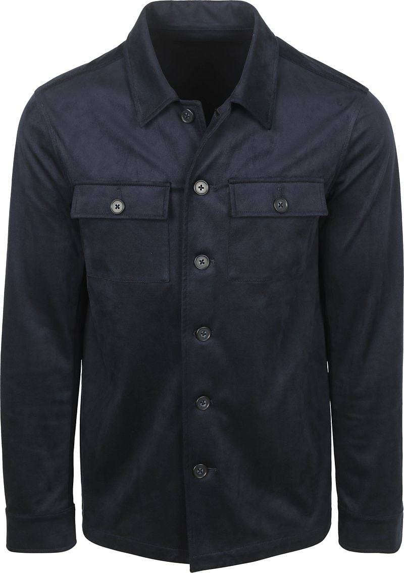 Suitable Pasetta Hemdjacke Navy - Größe M von Suitable