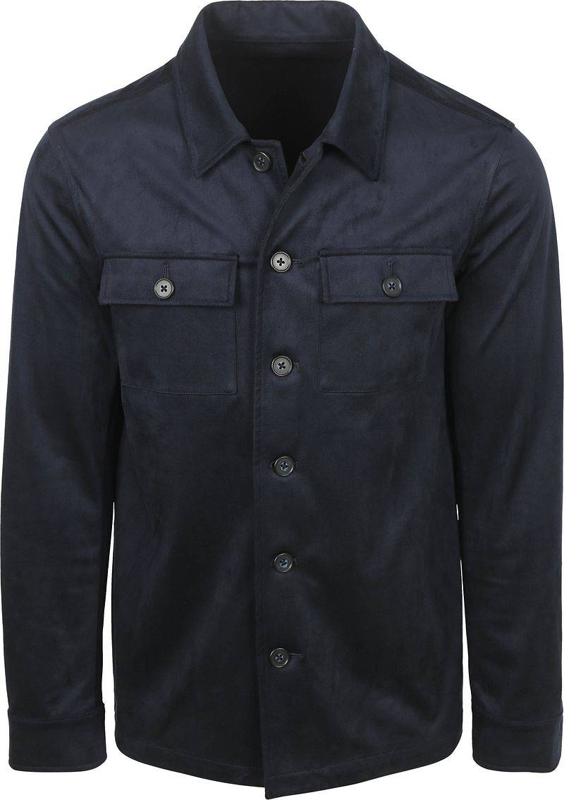 Suitable Pasetta Hemdjacke Navy - Größe S von Suitable