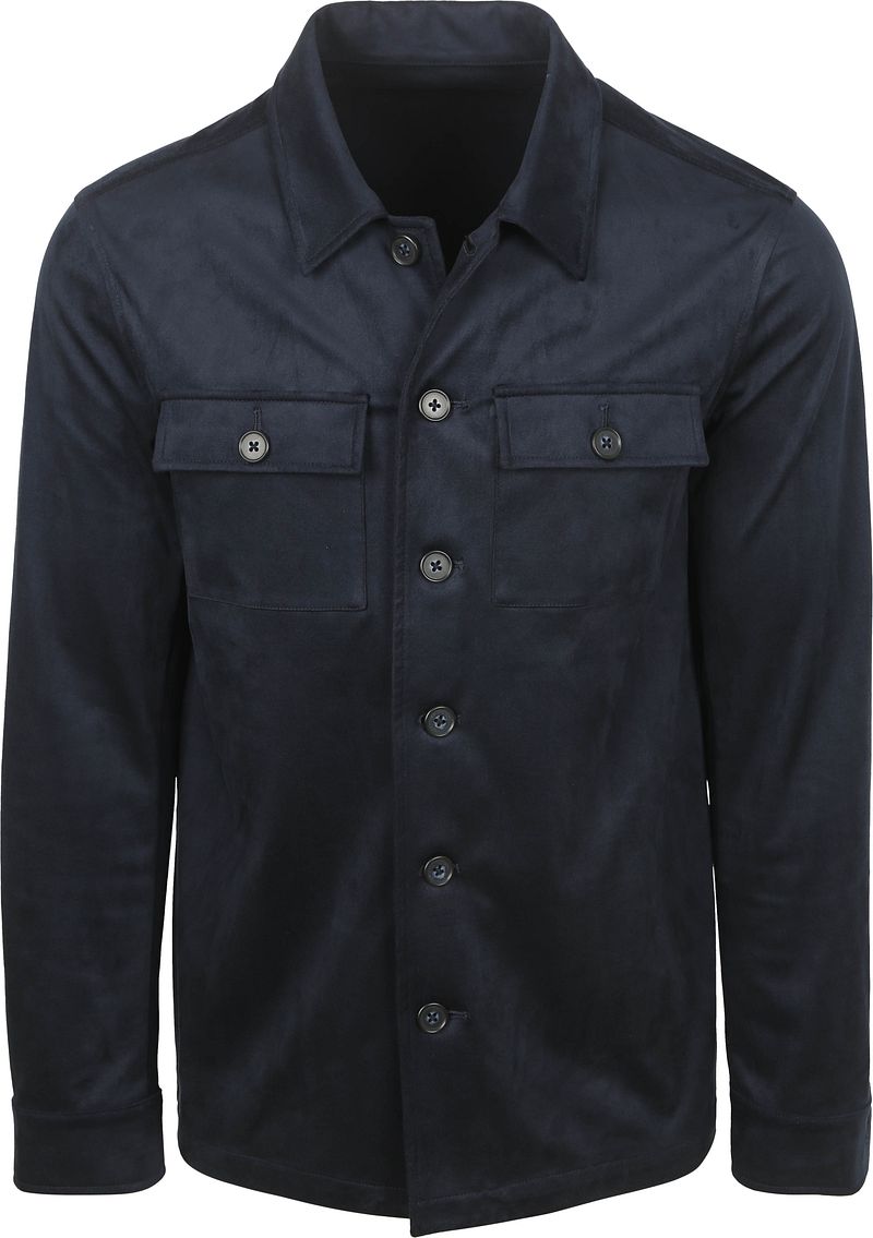 Suitable Pasetta Hemdjacke Navy - Größe XXL von Suitable