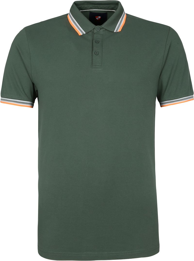 Suitable Poloshirt Brick Dunkelgrün - Größe S von Suitable