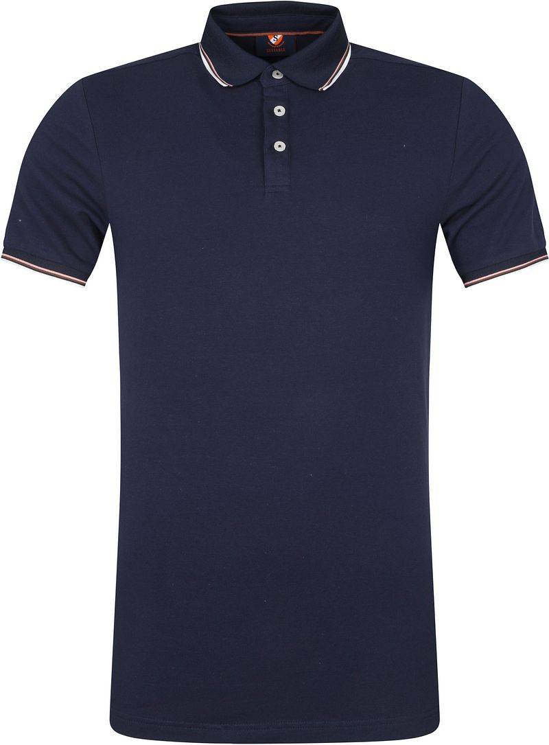 Suitable Poloshirt Jesse Dunkelblau - Größe XL von Suitable