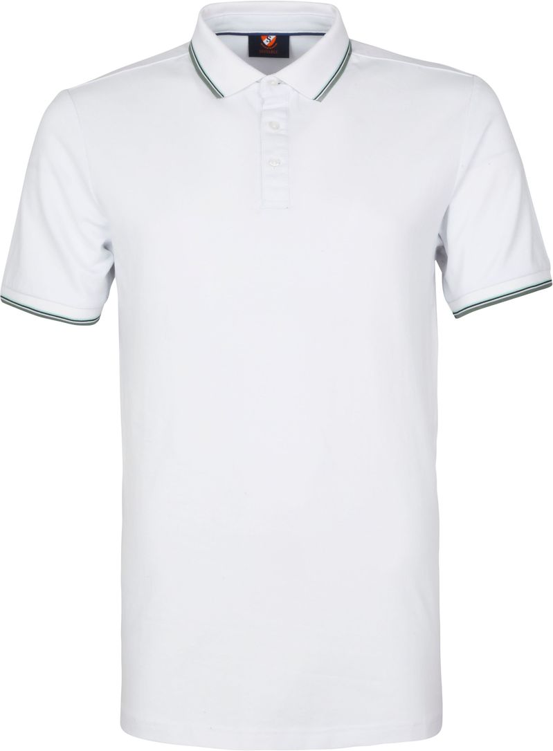 Suitable Poloshirt Jesse Weiß - Größe L von Suitable