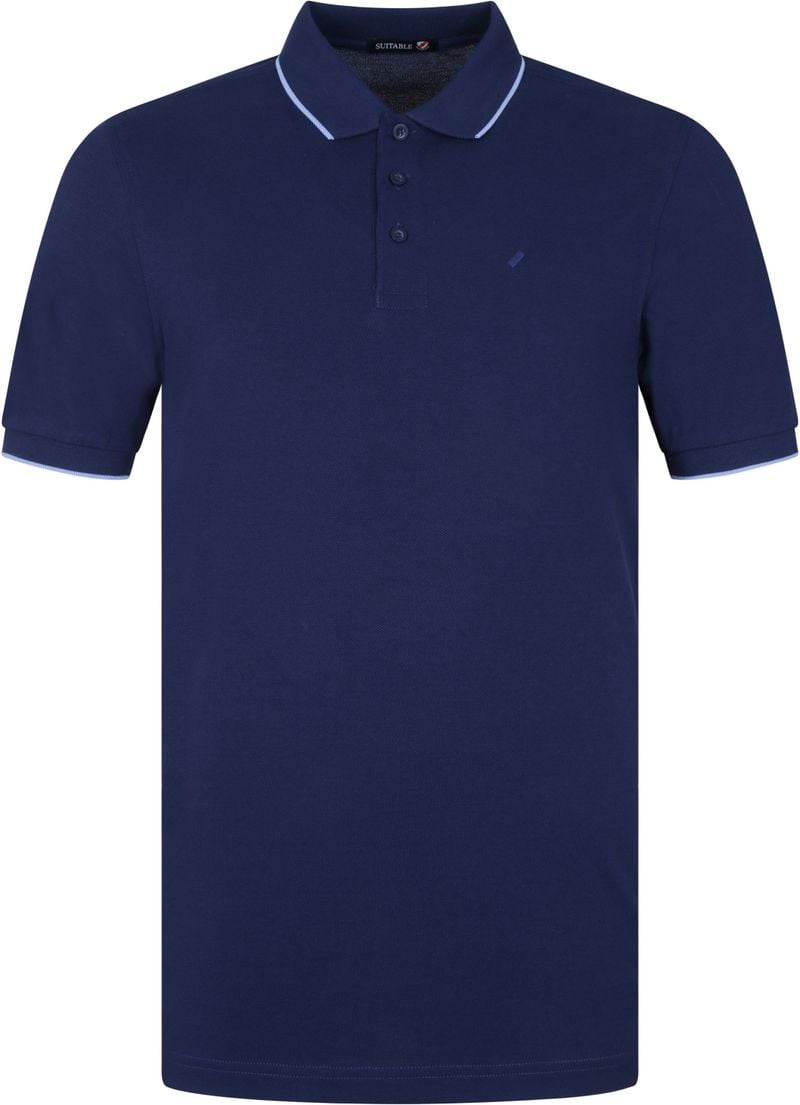 Suitable Poloshirt Tip Ferry Dunkelblau - Größe XL von Suitable