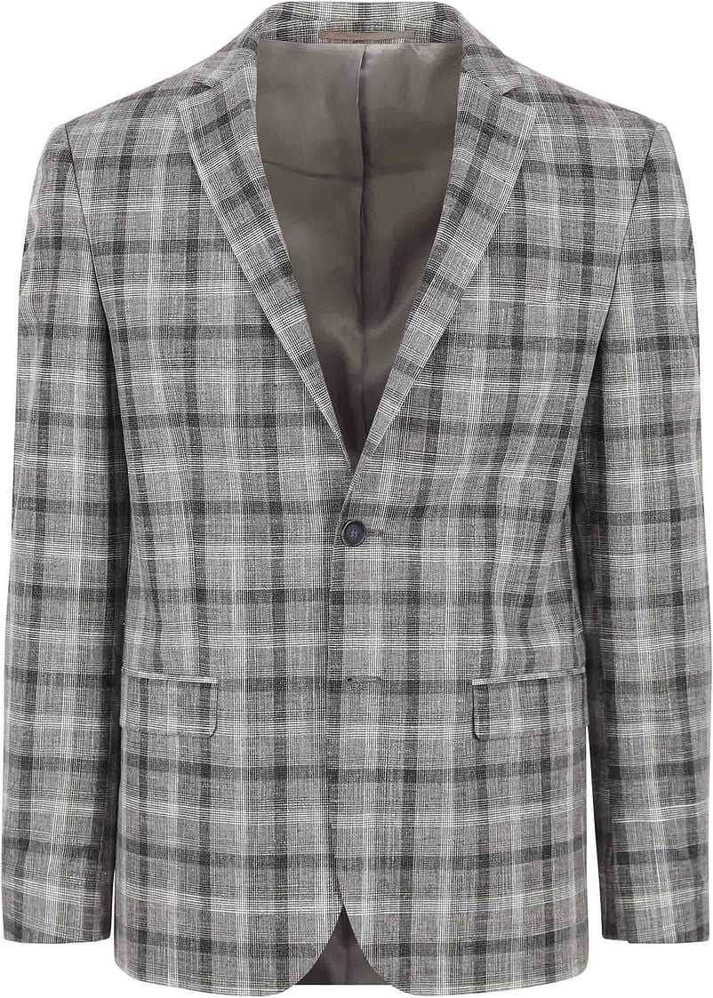 Suitable Prestige Blazer Pete Woolmix Grau - Größe 52 von Suitable