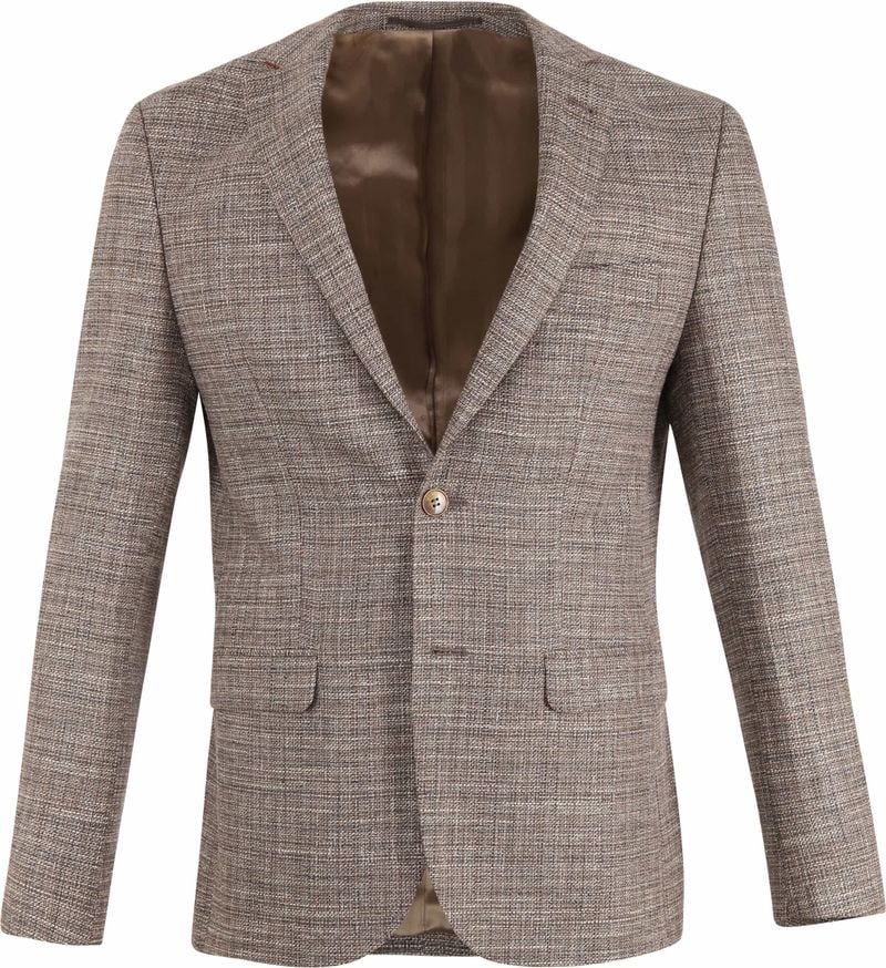 Suitable Prestige Blazer Tollegno Woolmix Braun - Größe 52 von Suitable