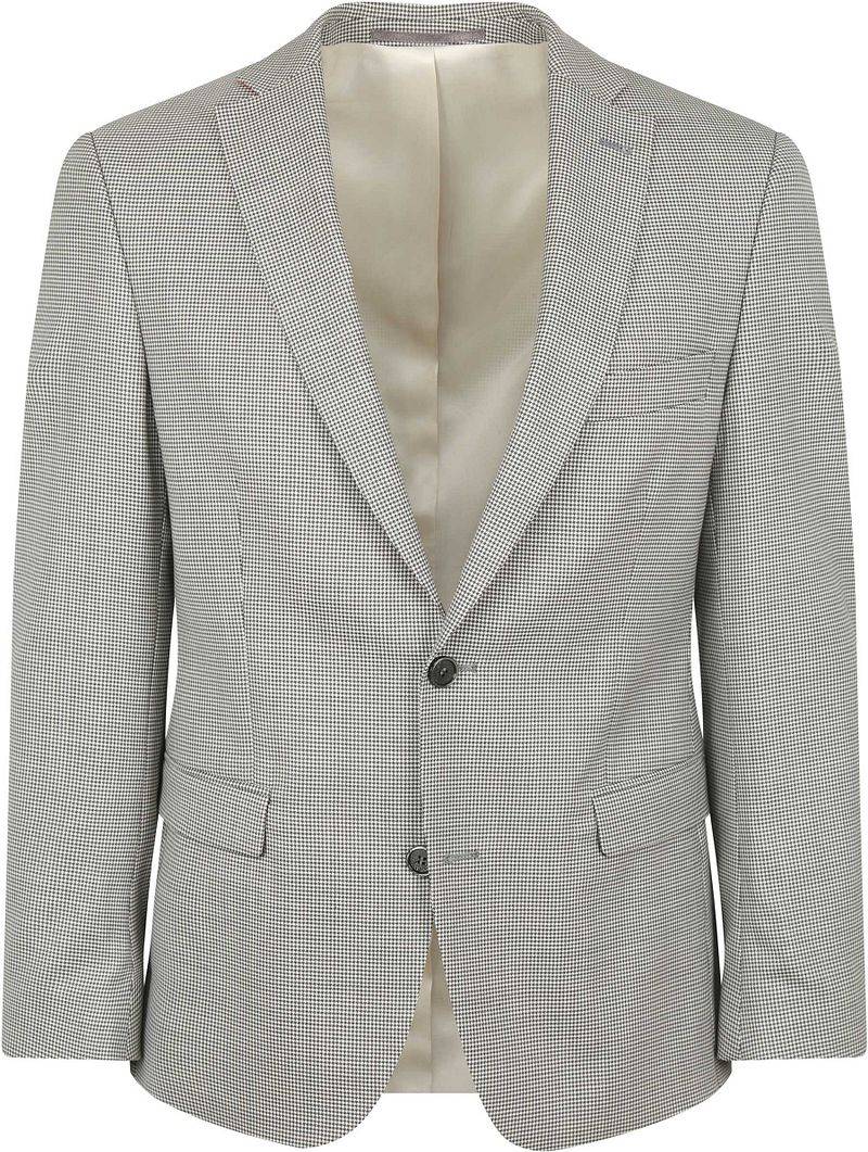 Suitable Prestige Colbert Marzotto Wolle Grau - Größe 48 von Suitable