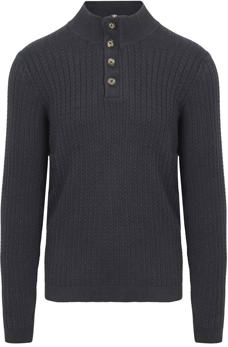Suitable Pullover Camock Navy - Größe M von Suitable