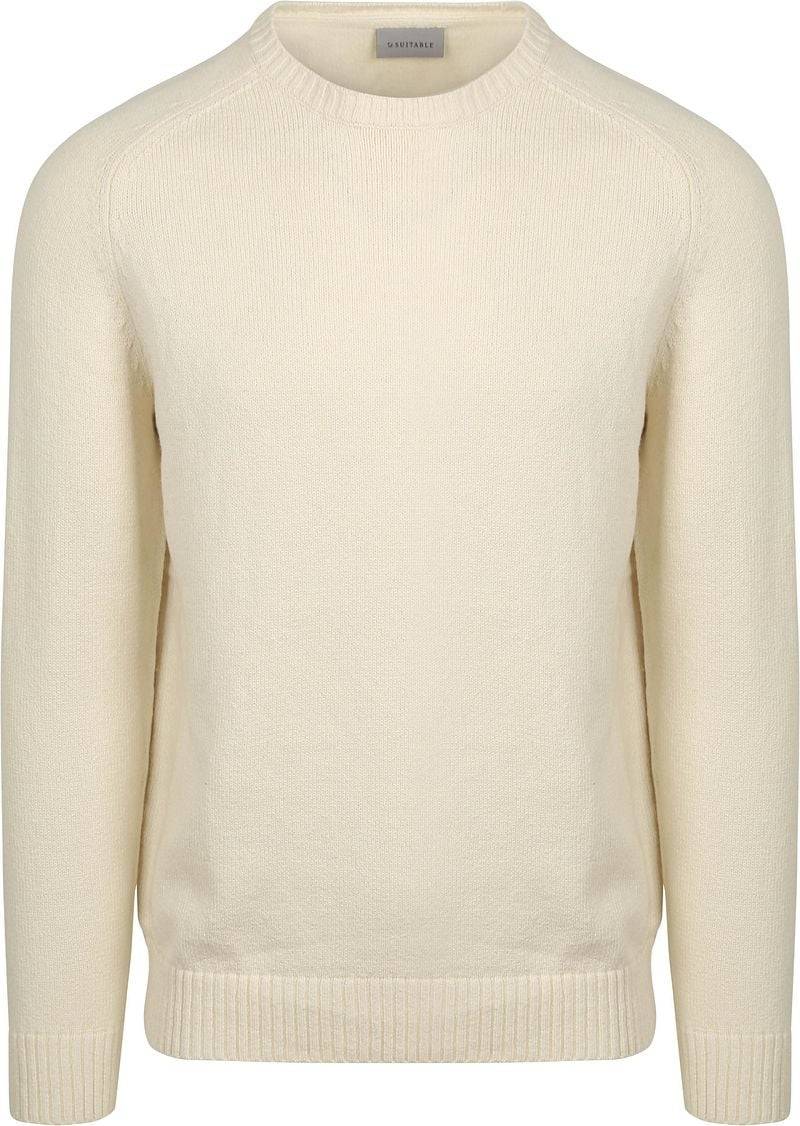 Suitable Pullover Raw Ecru - Größe L von Suitable