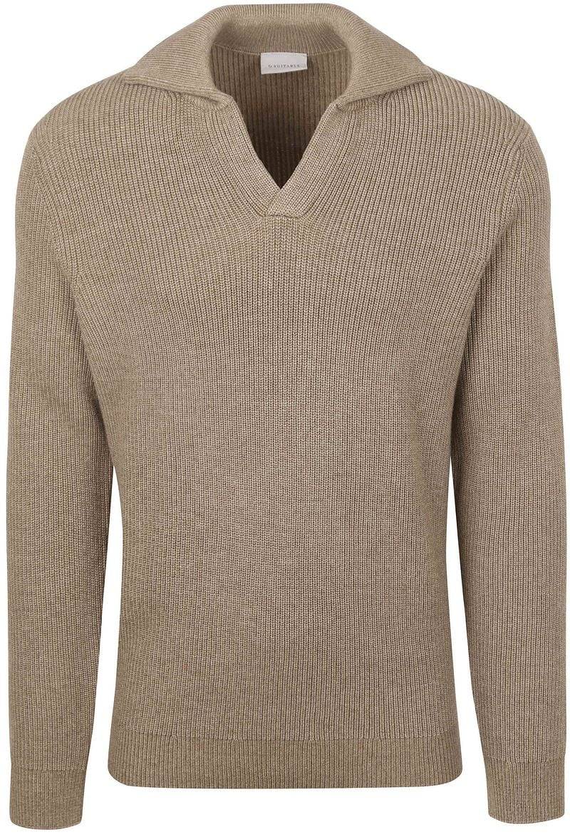 Suitable Pullover Riva Knit Taupe - Größe XXL von Suitable