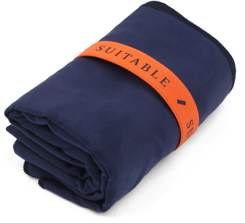 Suitable Quick-Dry Mikrofaser-Handtuch Navy - von Suitable