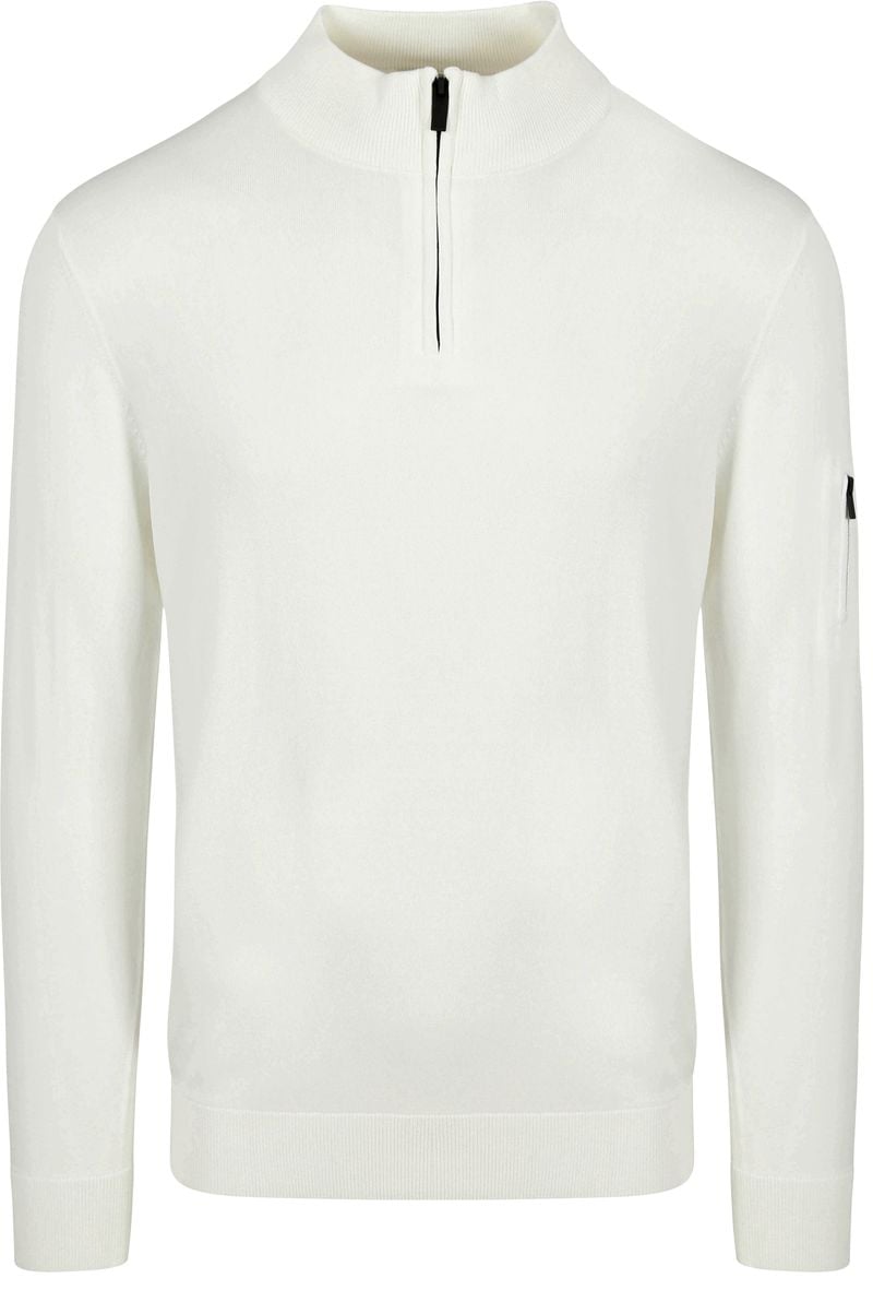 Suitable Race Half Zip Pullover Ecru - Größe S von Suitable