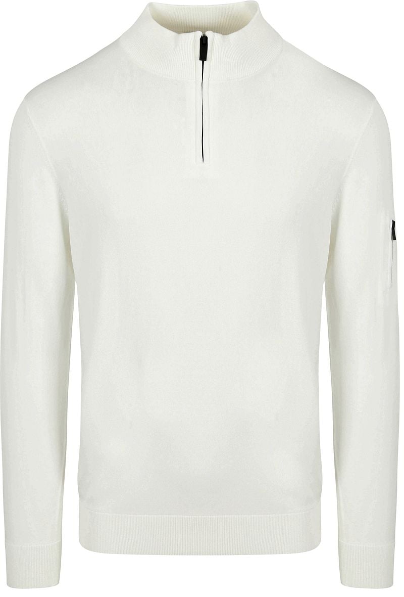 Suitable Race Half Zip Pullover Ecru - Größe XXL von Suitable