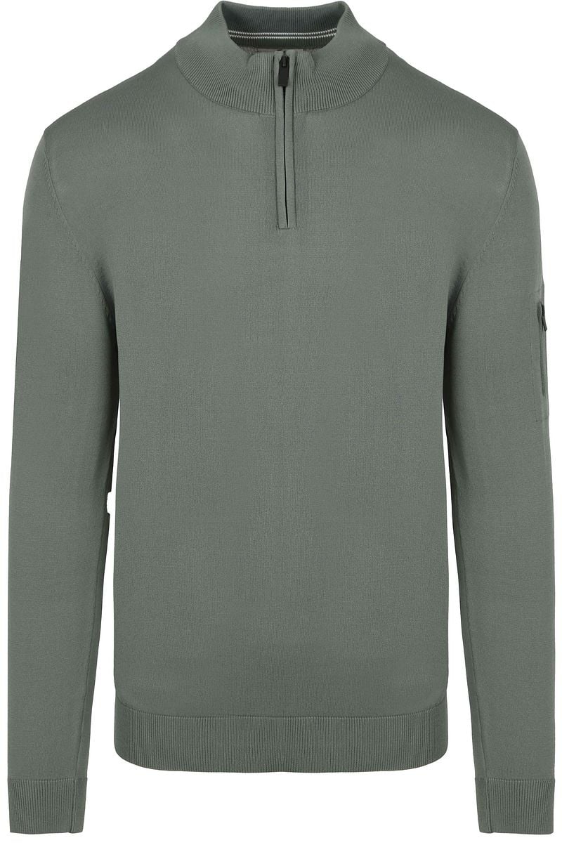 Suitable Race Half Zip Pullover Grün - Größe XL von Suitable