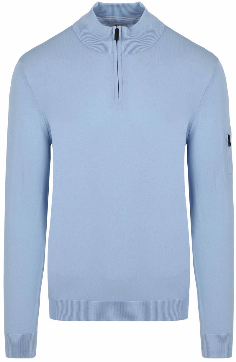 Suitable Race Half Zip Pullover Hellblau - Größe L von Suitable