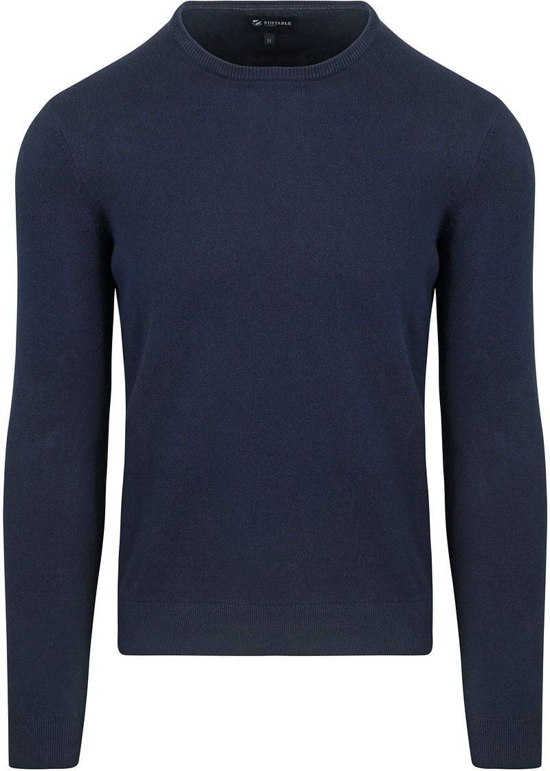 Suitable Respect Pullover Oinir Navyblau - Größe M von Suitable