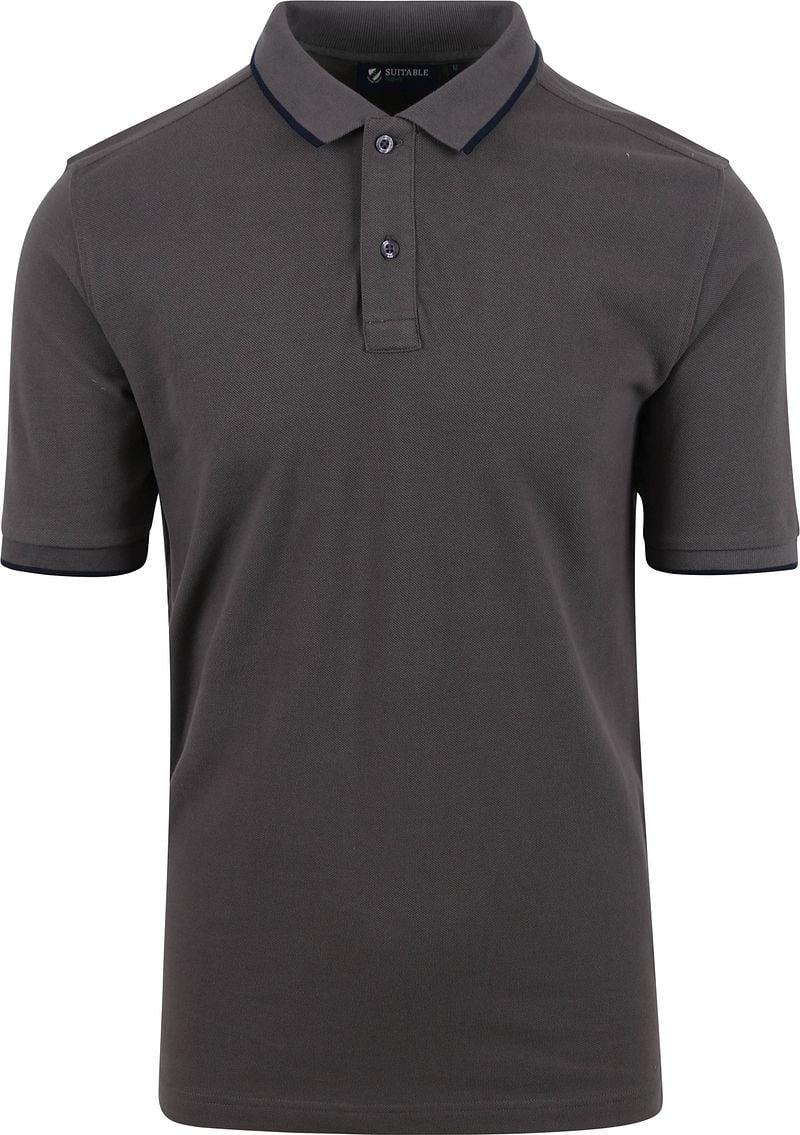 Suitable Respect Poloshirt Tip Ferry Anthrazit - Größe XL Suitable Respect Poloshirt Tip Ferry Anthrazit - Größe XL von Suitable